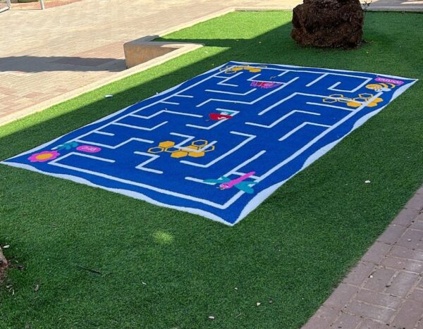 משחק רצפה בחצר ביה”ס .  מס’ תוכנית בגפן 29721 עיצוב חצר ביה”ס